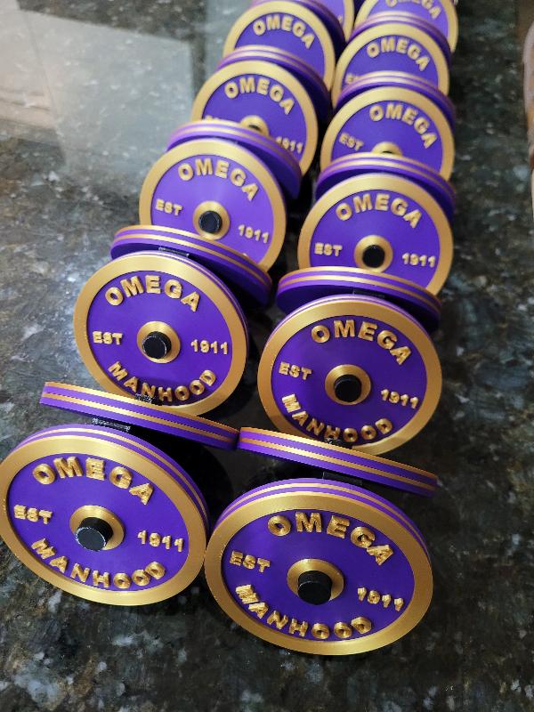 Manhood Weight Plate Coaster Set