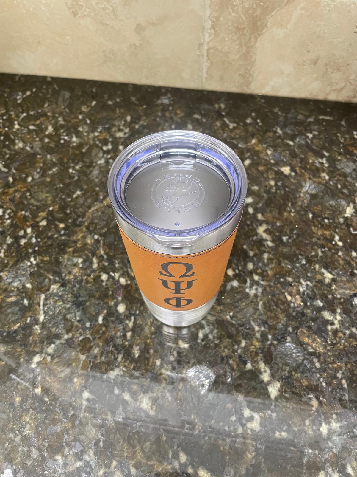Omega Psi Phi Rawhide Tumbler 20 oz