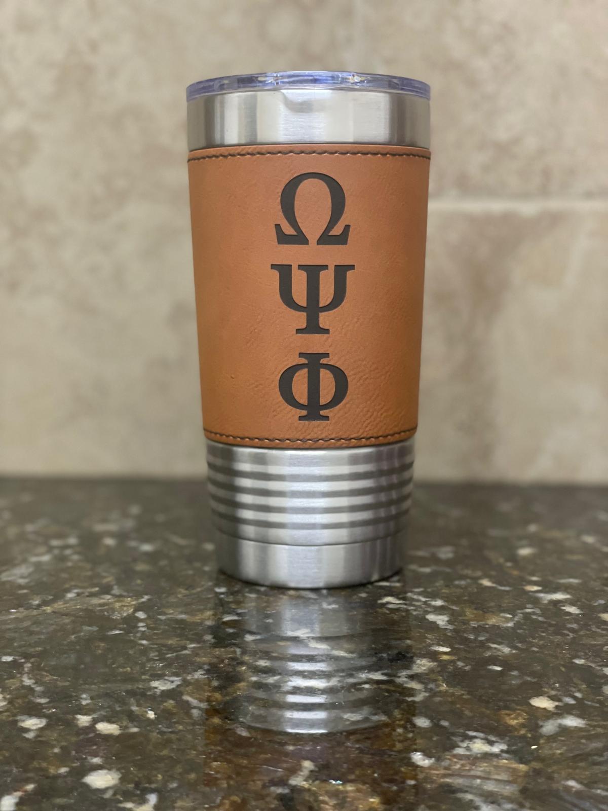 Omega Psi Phi Rawhide Tumbler 20 oz
