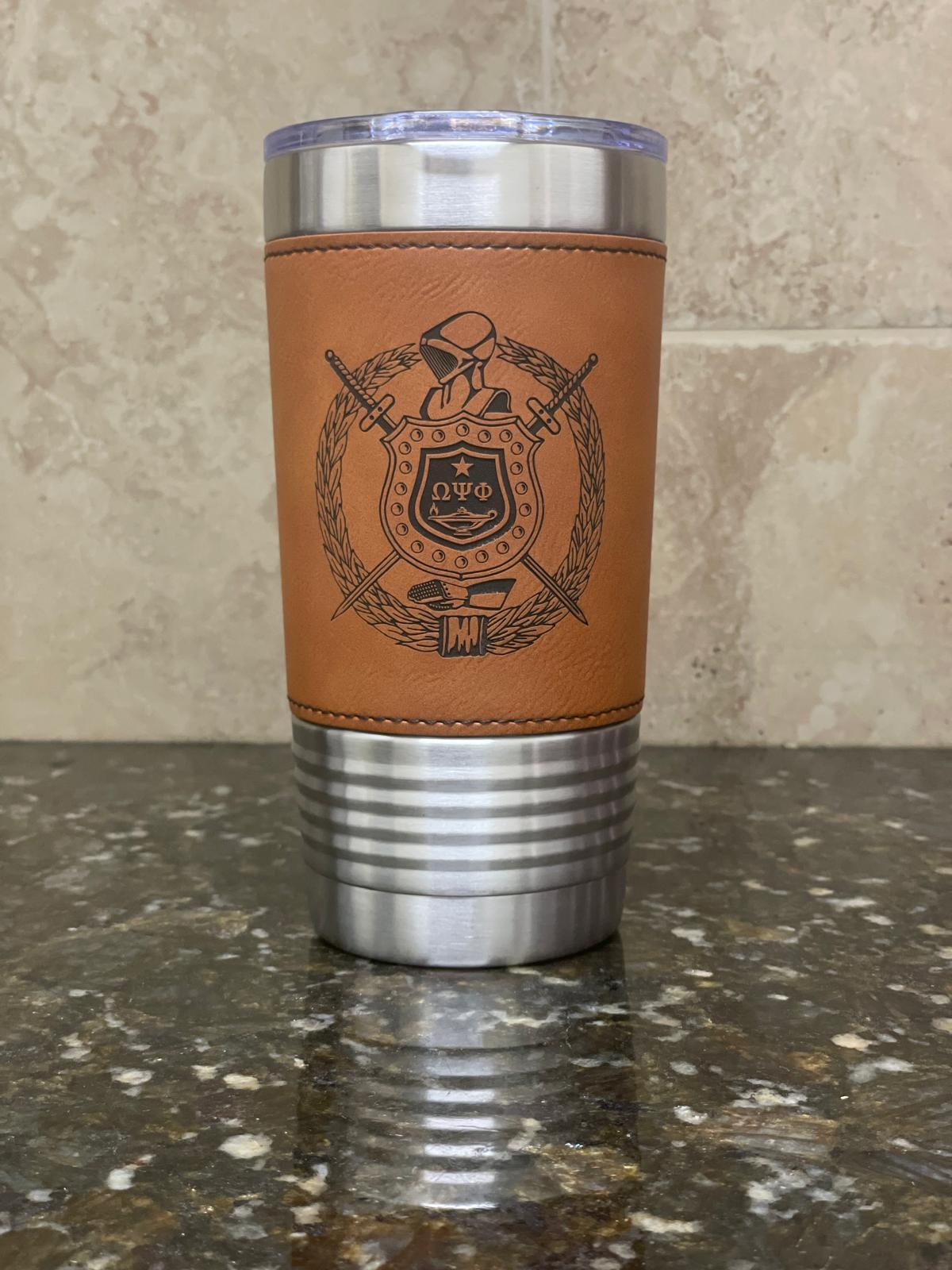 Omega Psi Phi Rawhide Tumbler 20 oz