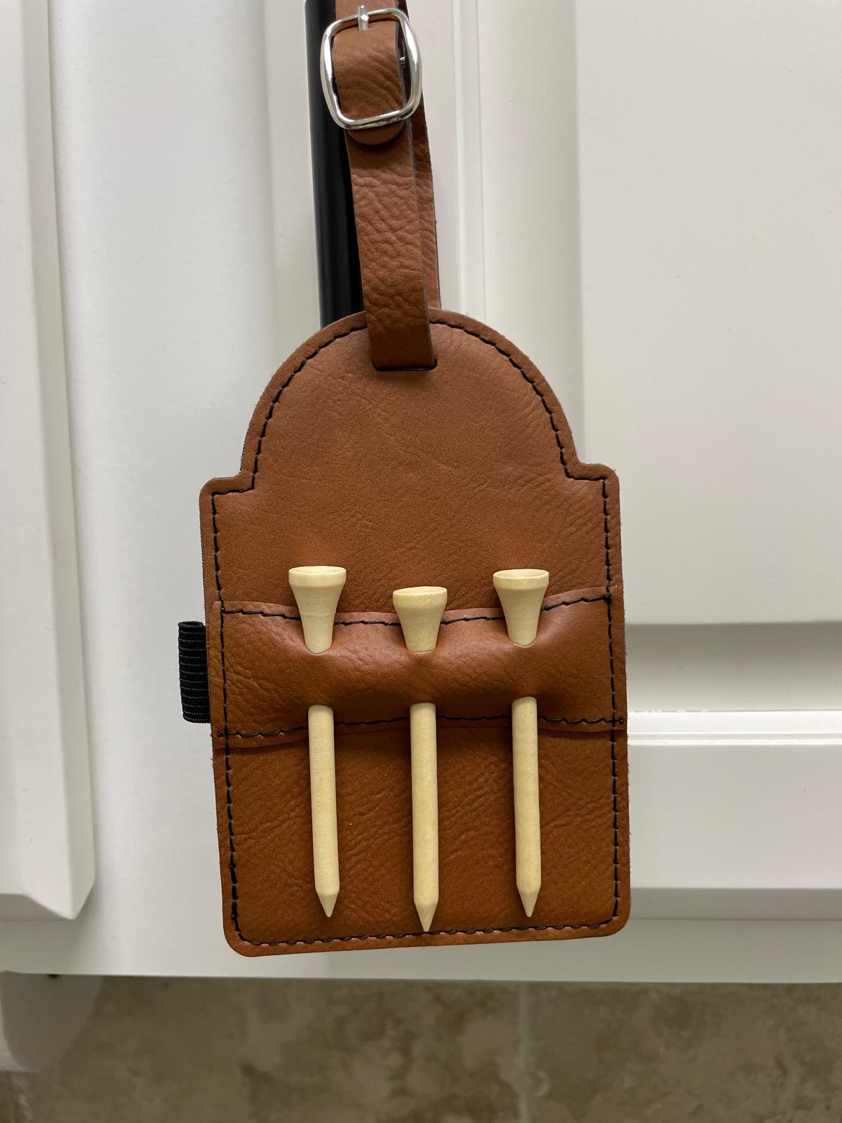 Omega Psi Phi Golf Bag Tag