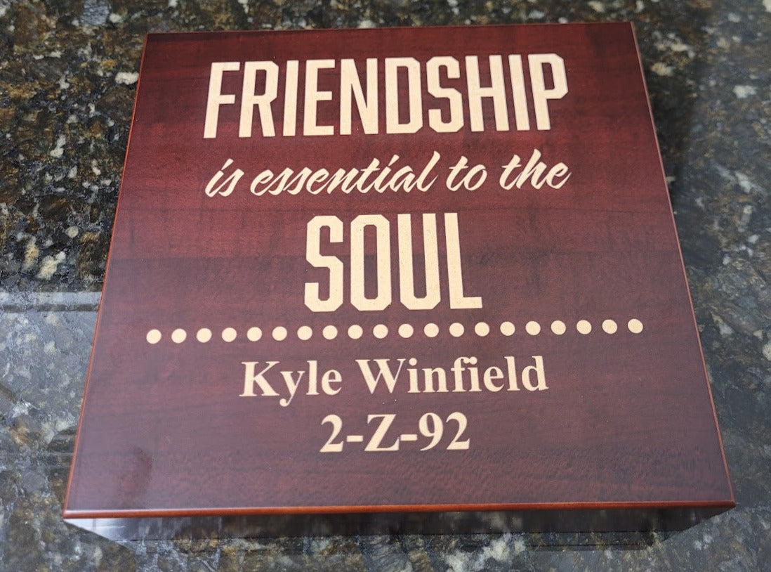 F.I.E.T.T.S Omega Psi Phi Keepsake Box